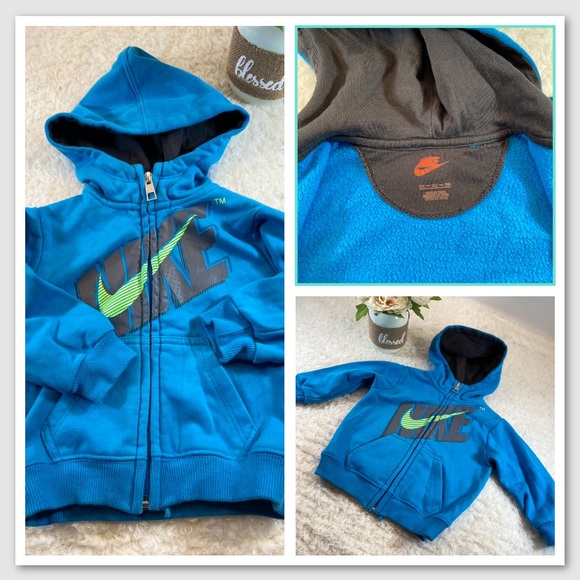 Nike baby 18 mnth zip up hooded‎ jacket - Picture 10 of 16